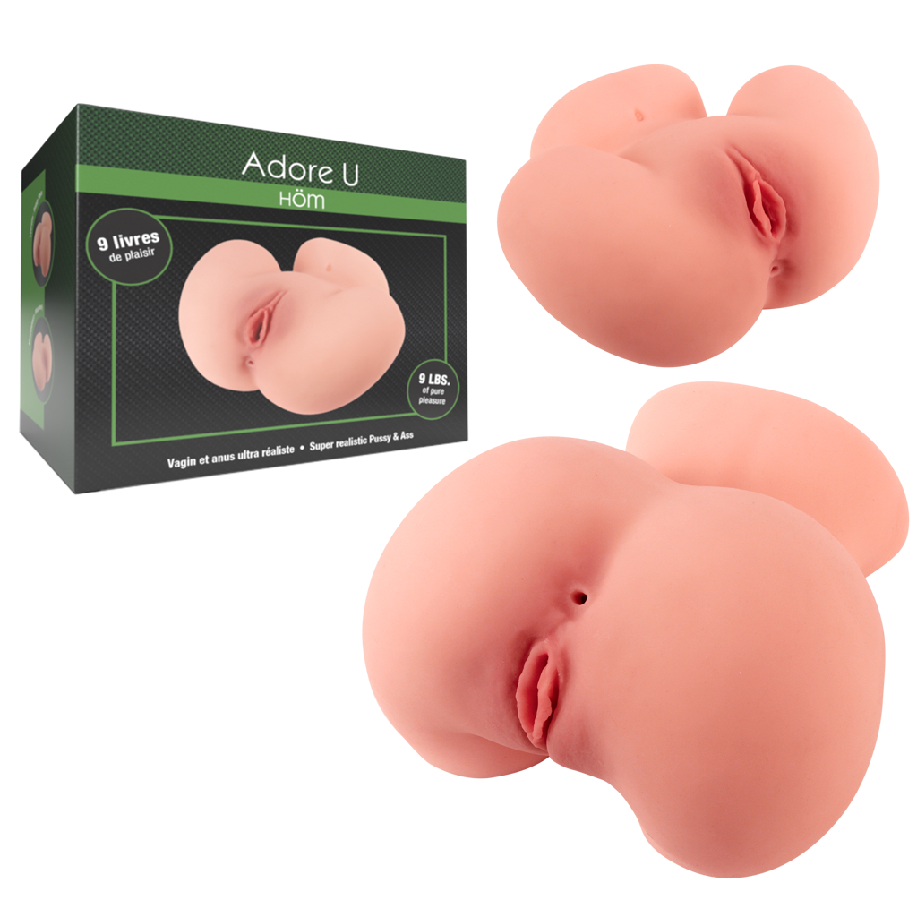 Adore U Höm - Vagin et Anus Ultra Réaliste - 9 Livres