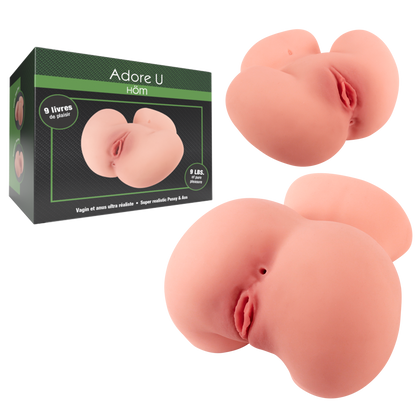 Adore U Höm - Vagin et Anus Ultra Réaliste - 9 Livres
