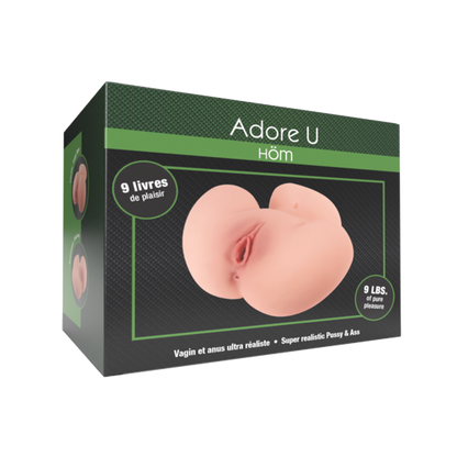 Adore U Höm - Vagin et Anus Ultra Réaliste - 9 Livres