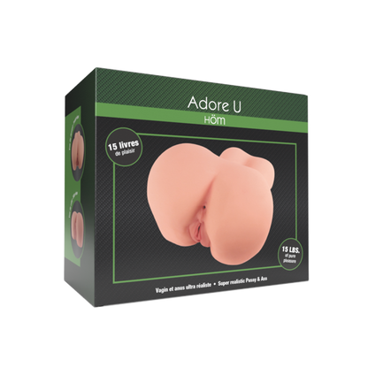 Adore U Höm - Vagin et Anus Ultra Réaliste - 15 Livres