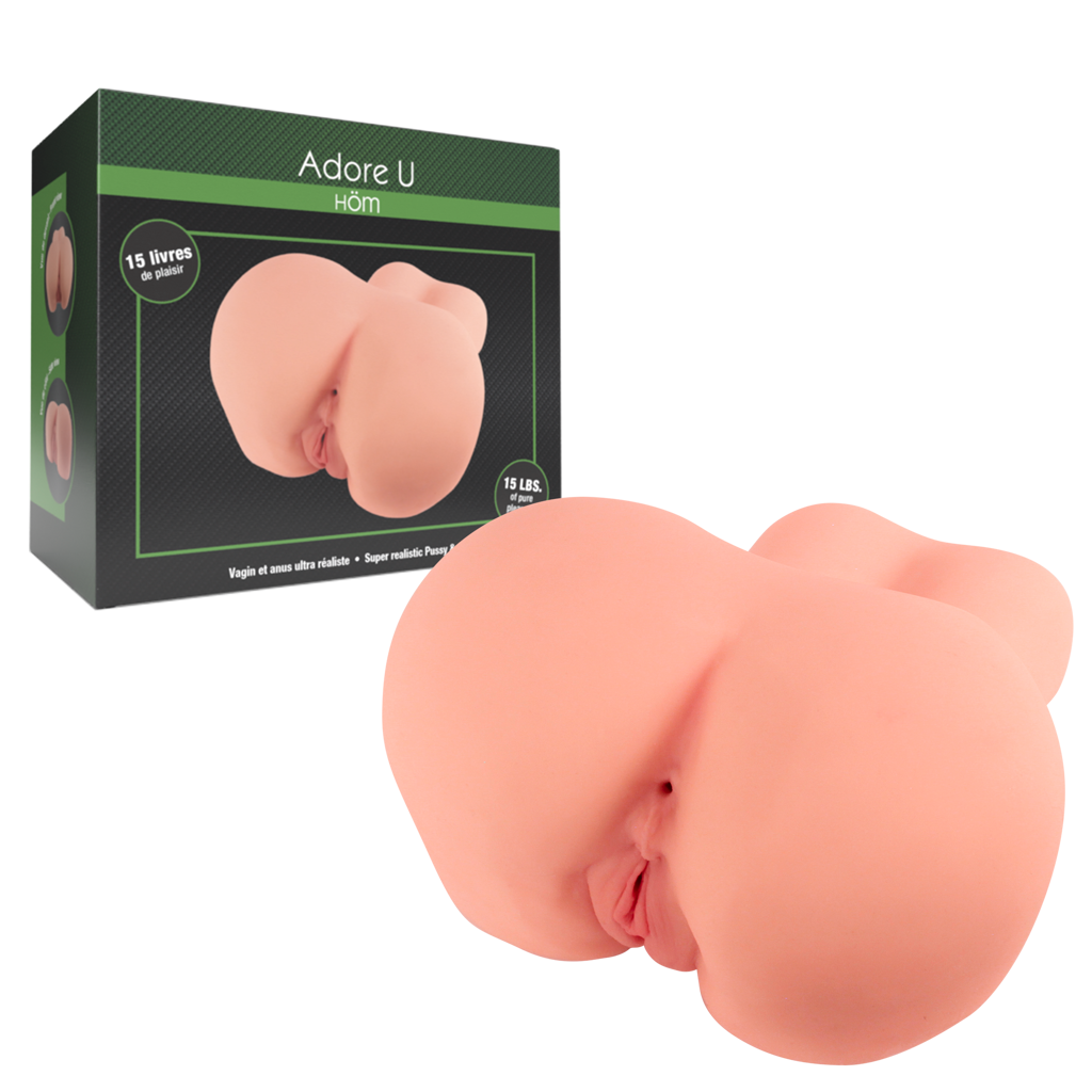 Adore U Höm - Vagin et Anus Ultra Réaliste - 15 Livres