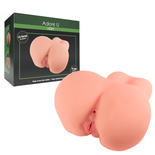 Adore U Höm - Vagin et Anus Ultra Réaliste - 15 Livres
