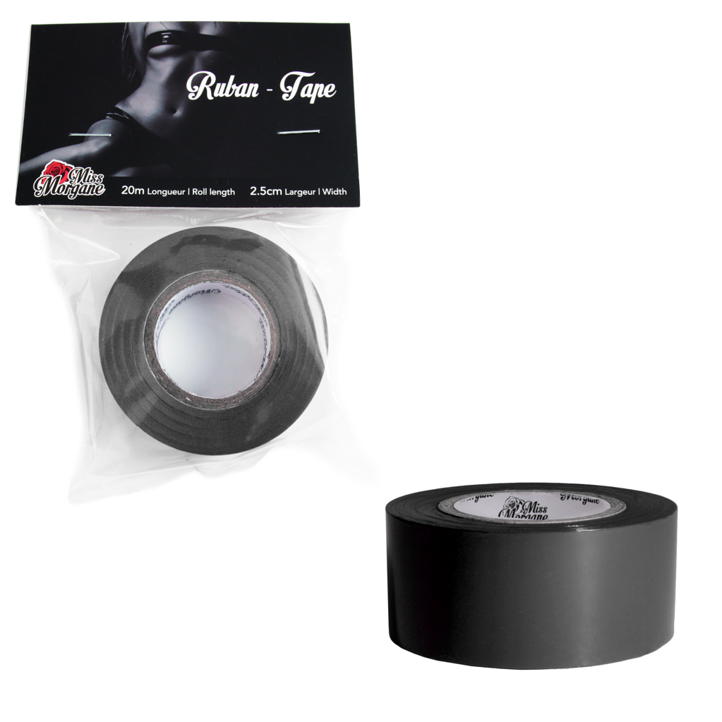 Miss Morgane - Ruban de Bondage 2.5cm - Noir