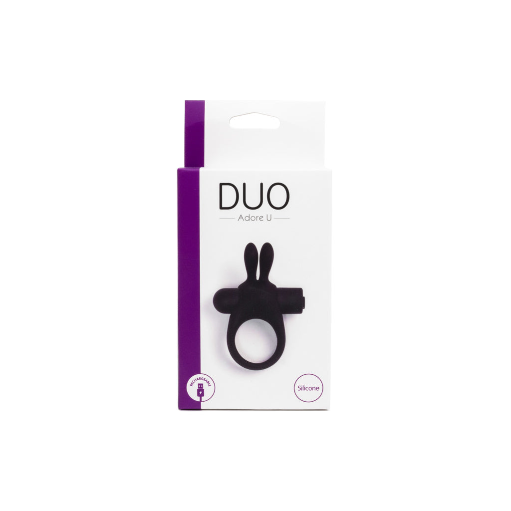 Adore U - DUO - Anneau Vibrant Lapin
