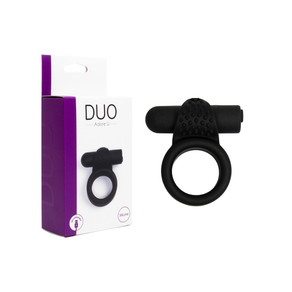 Adore U - DUO - Anneau Vibrant Texture