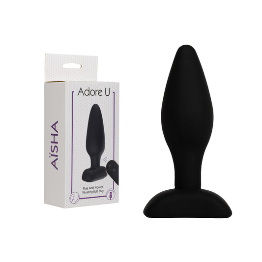 Adore U - Aisha Plug Anal Vibrant Avec Télécommande