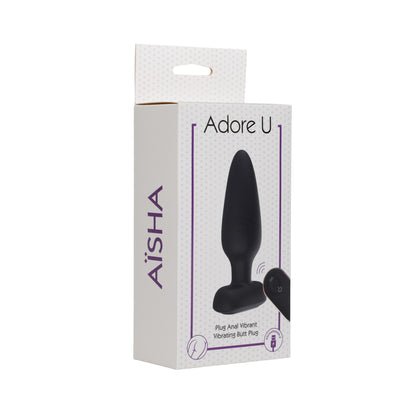 Adore U - Aisha Plug Anal Vibrant Avec Télécommande