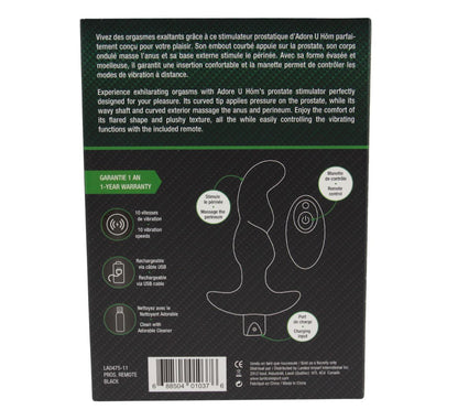 Adore U Höm - Stimulateur De Prostate Avec Télécommande