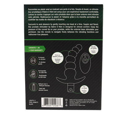 Adore U Höm - Stimulateur De Prostate Avec Télécommande