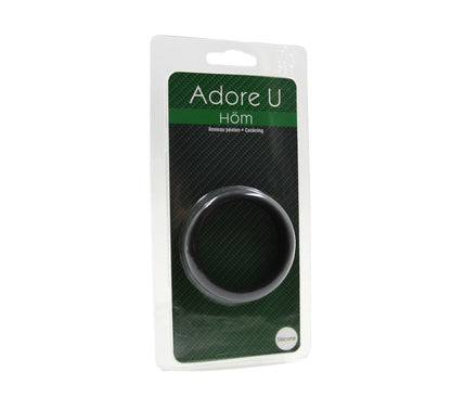 Adore U Höm - Anneau Pénien Silicone 4.2cm - Noir