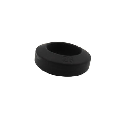 Adore U Höm - Anneau pénien Soft Silicone 2.6cm - Noir