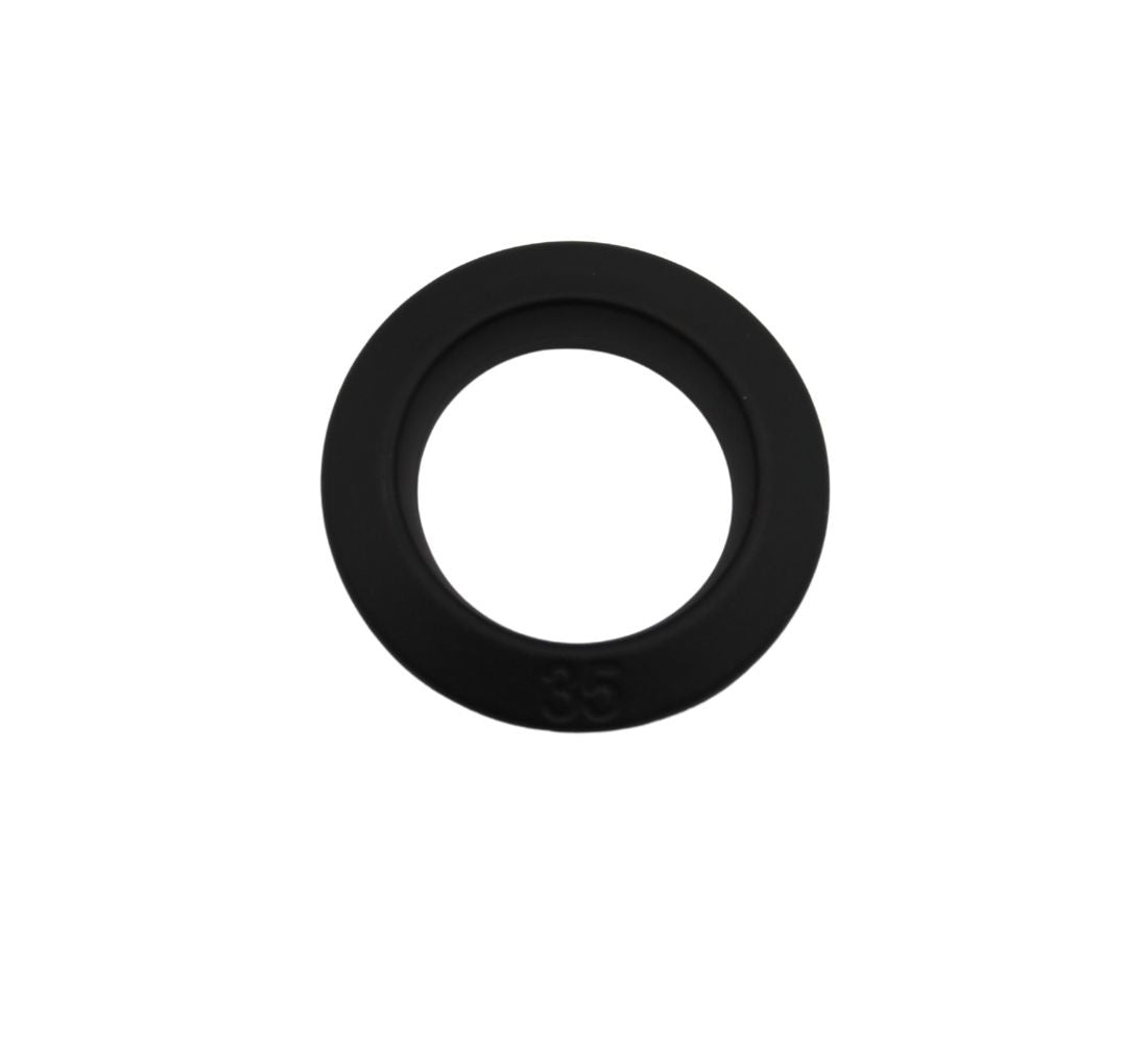 Adore U Höm - Anneau pénien Soft Silicone 3.5cm - Noir