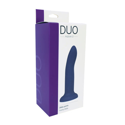 Adore U - DUO - Dildo Pointu - Bleu