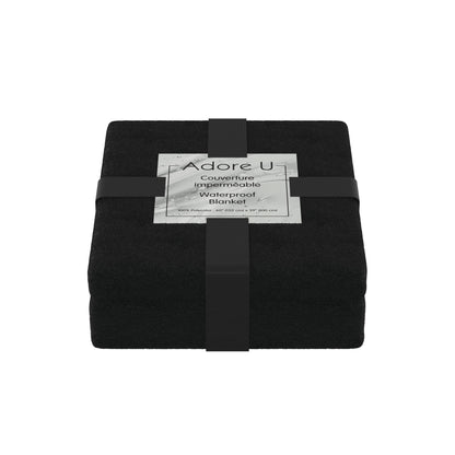 Adore U - Couverture Imperméable - Noir