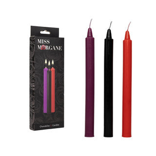 Miss Morgane - Bougies à Basse Température 3Pcs