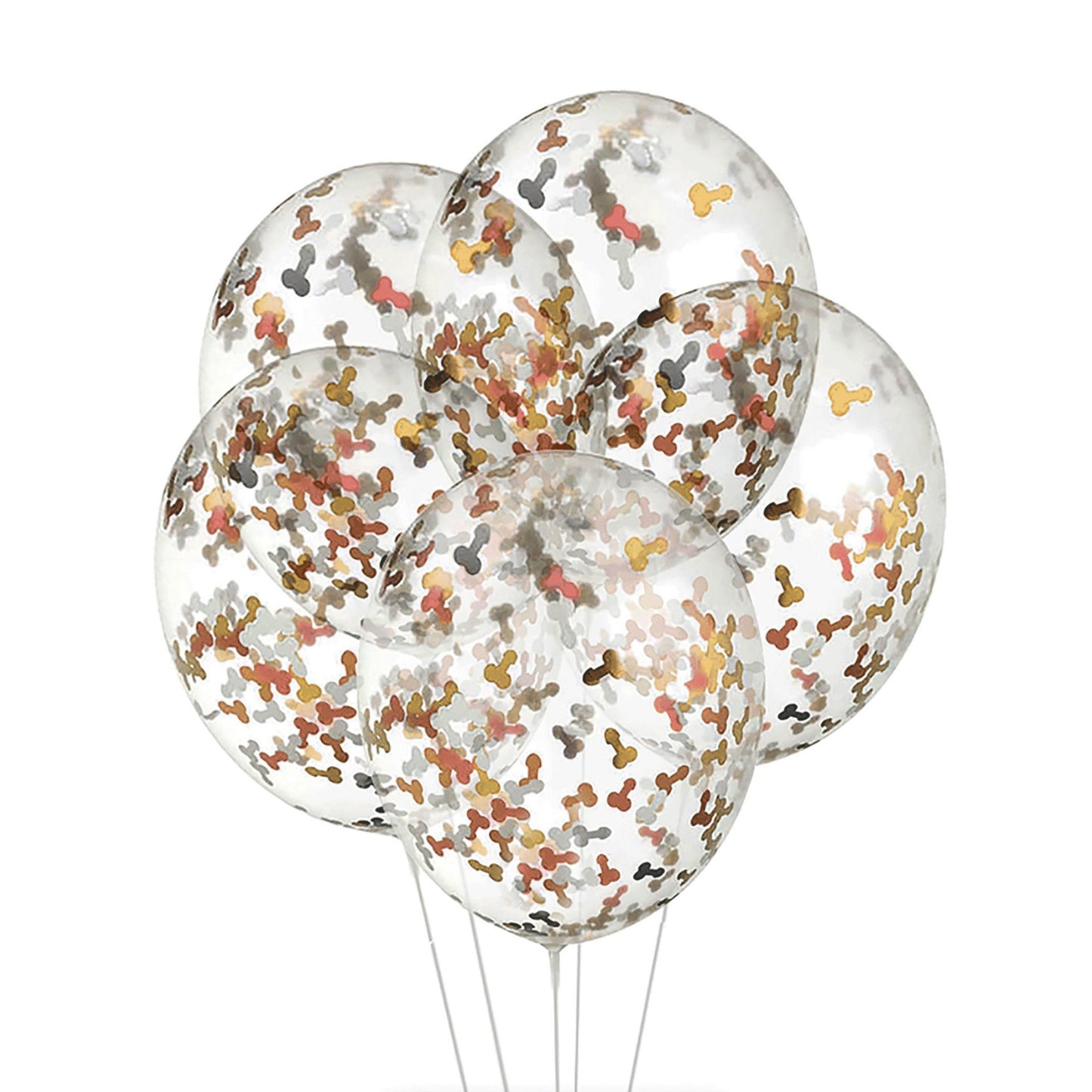 LG - Penis Party Ballons De Confettis (6pk)