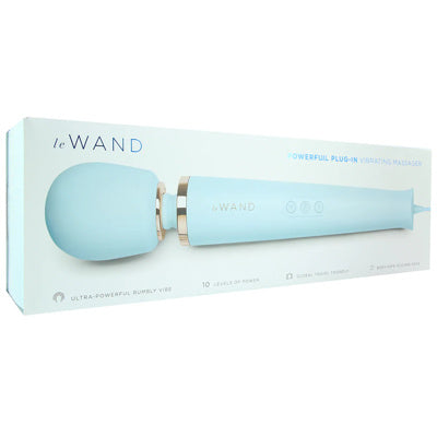 Le Wand - Masseur vibrant Plug-in - Bleu Ciel