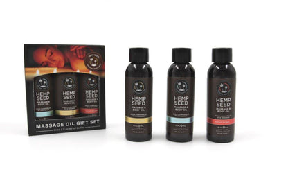 Hemp Seed Huile Corporelle et à Massage - Trio 60ml / 2oz