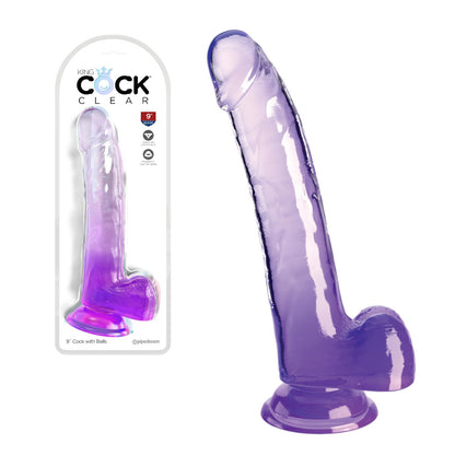King Cock - Dildo 9 po - Mauve