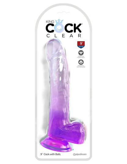 King Cock - Dildo 9 po - Mauve