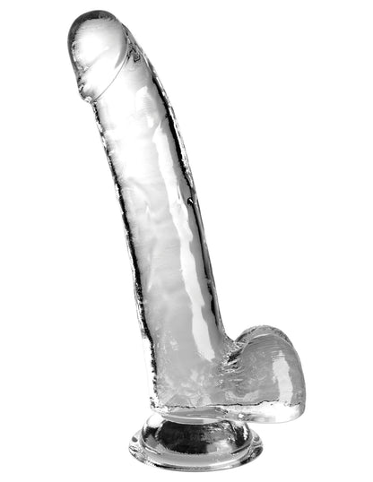 King Cock - Dildo 9 po - Transparent