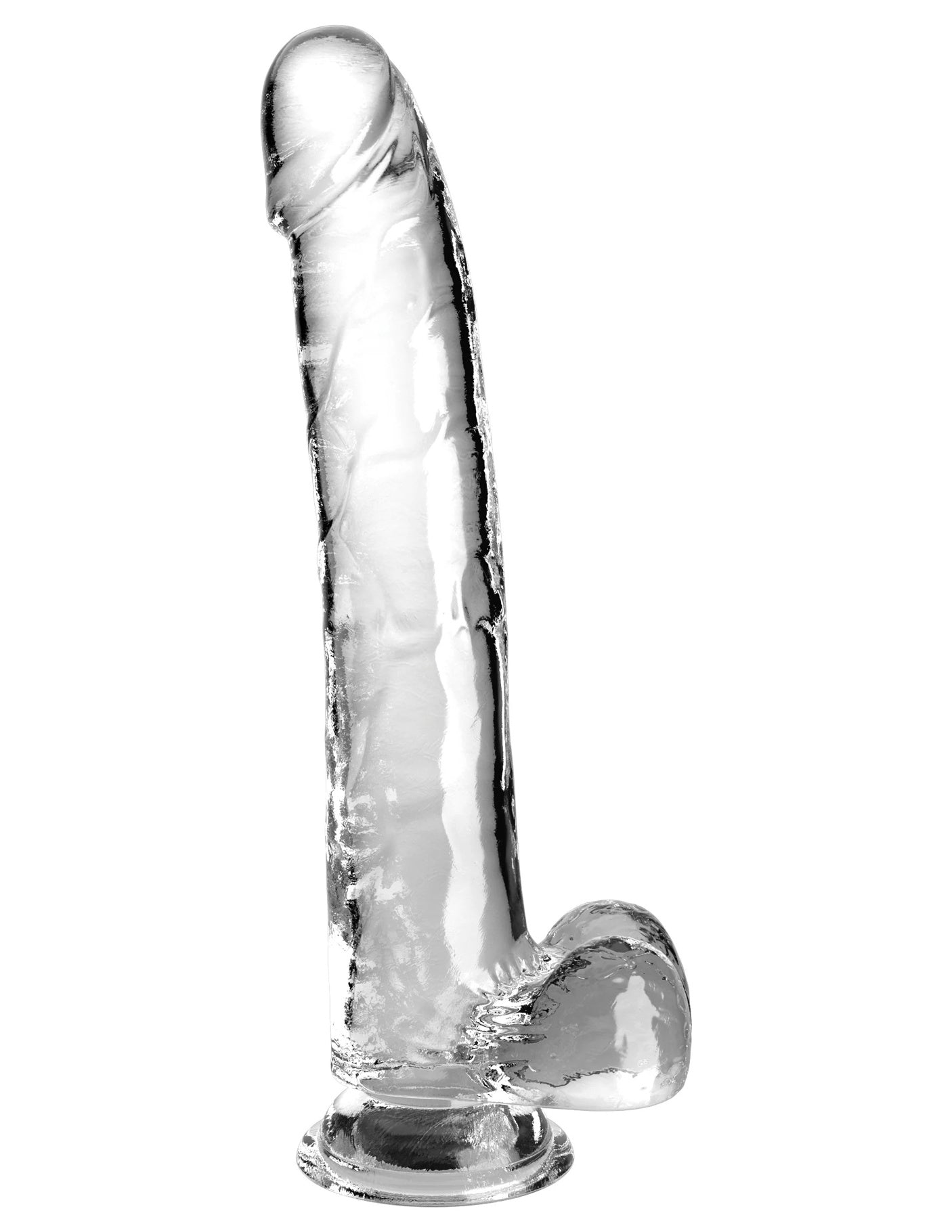 King Cock - Dildo 11 po - Transparent