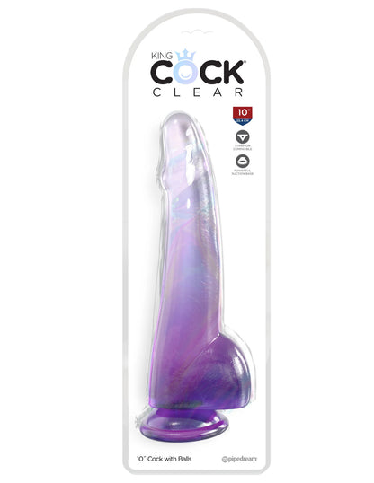 King Cock - Dildo 10 po - Mauve