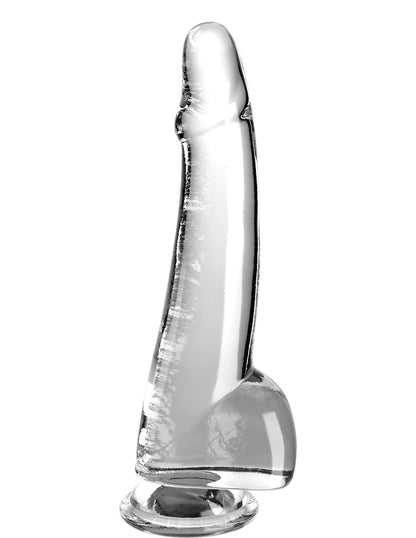 King Cock - Dildo 10 po - Transparent
