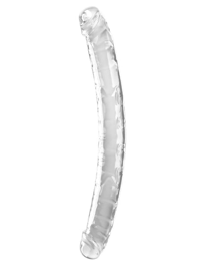 King cock - 18'' Dildo Double - Tranparent