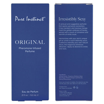 Pure Instinct - Parfum Infusé aux Phéromones - Original 9.2ml