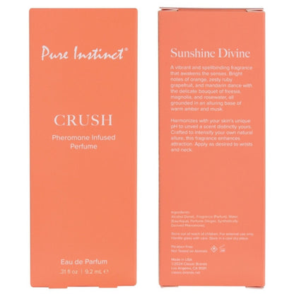 Pure Instinct - Parfum Infusé aux Phéromones - Crush 9.2ml