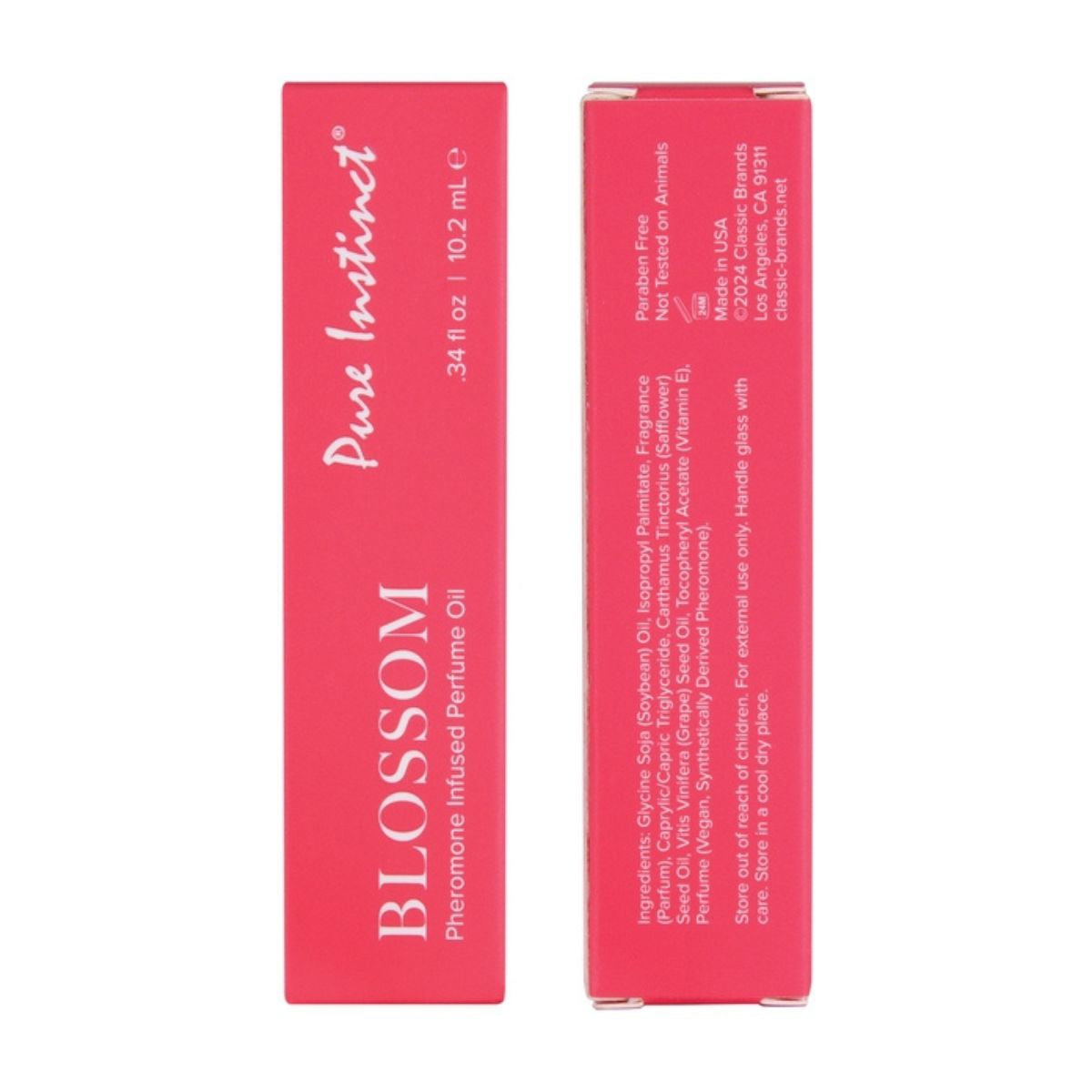 Pure Instinct - Huile De Parfum Infusé aux Phéromones - Blossom 10.2ml