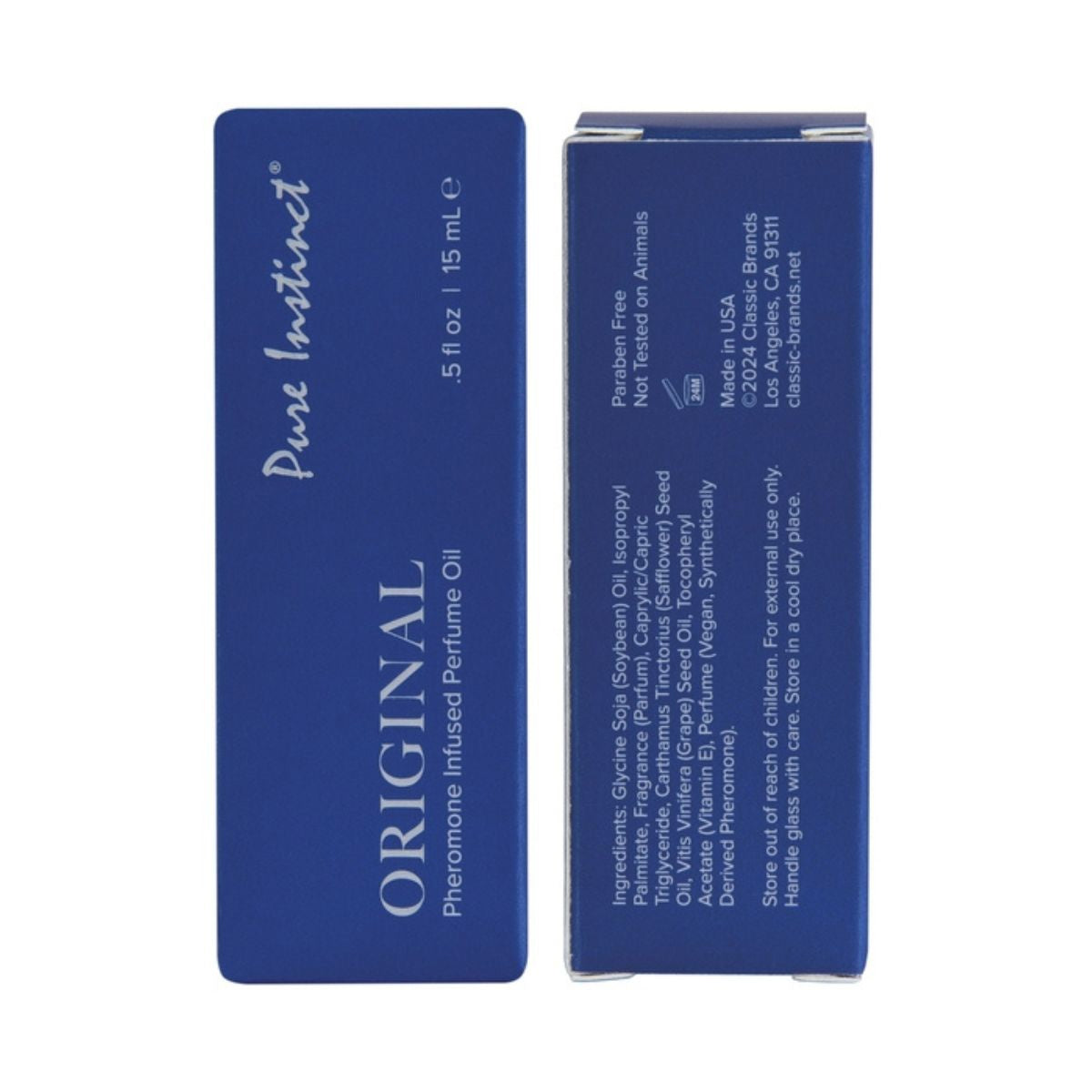 Pure Instinct - Huile De Parfum Infusé aux Phéromones - Original 15ml