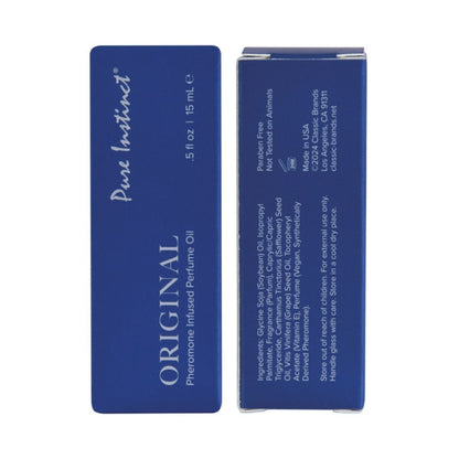 Pure Instinct - Huile De Parfum Infusé aux Phéromones - Original 15ml