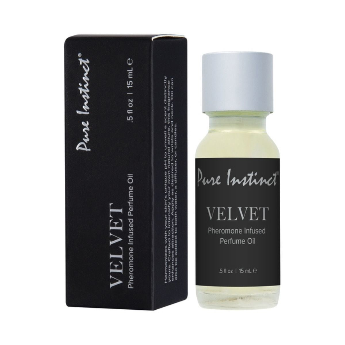 Pure Instinct - Huile De Parfum Infusé aux Phéromones - Velvet 15ml