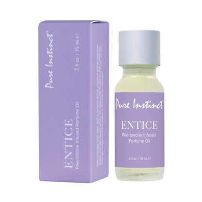 Pure Instinct - Huile De Parfum Infusé aux Phéromones - Entice 15ml