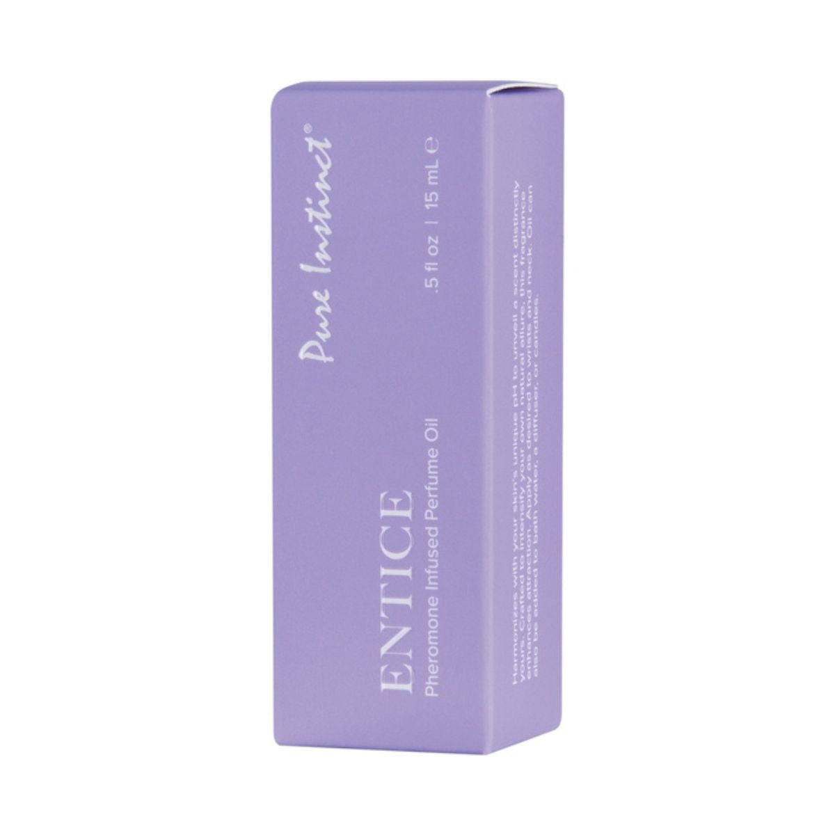 Pure Instinct - Huile De Parfum Infusé aux Phéromones - Entice 15ml