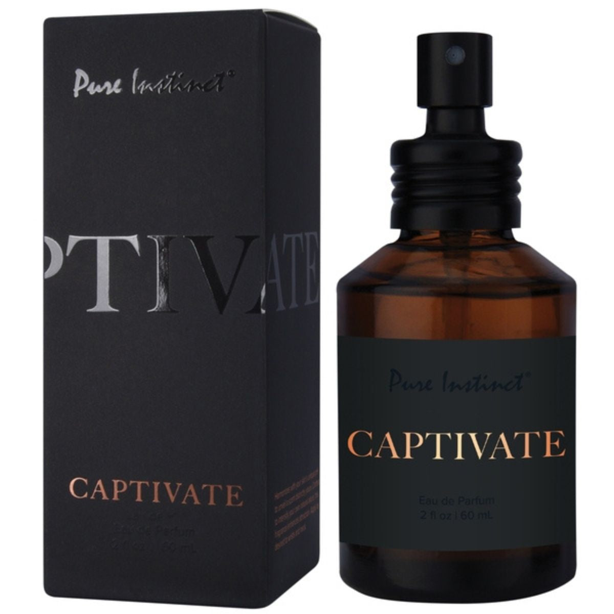 Pure Instinct - Parfum Infusé Aux Phéromones - Captivate 60ml