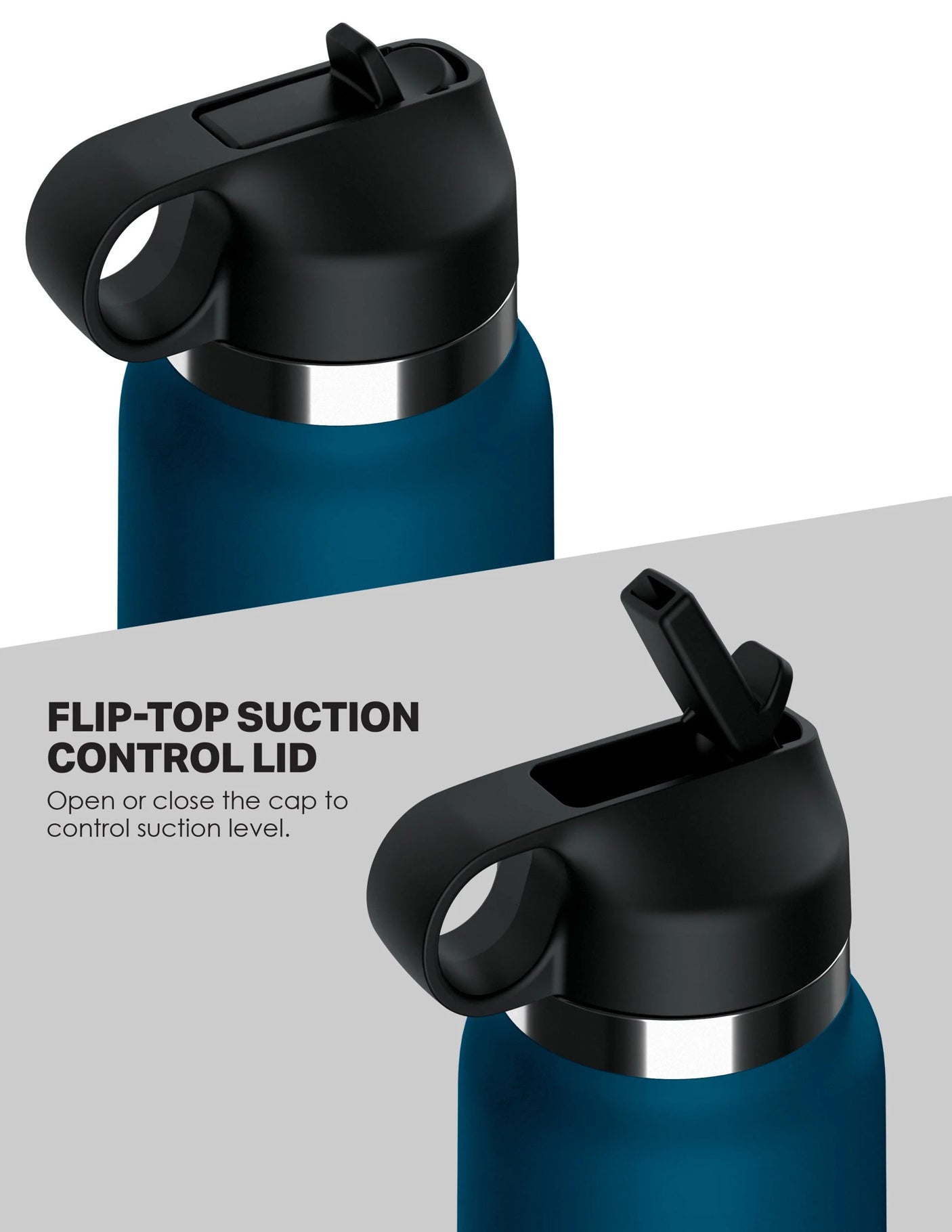 PDX Plus - Fuck Flask - Bouteille Bleu - Brun