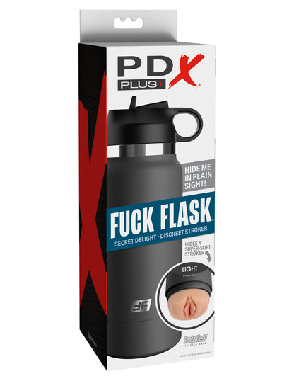 PDX Plus - Fuck Flask - Bouteille grise - Light