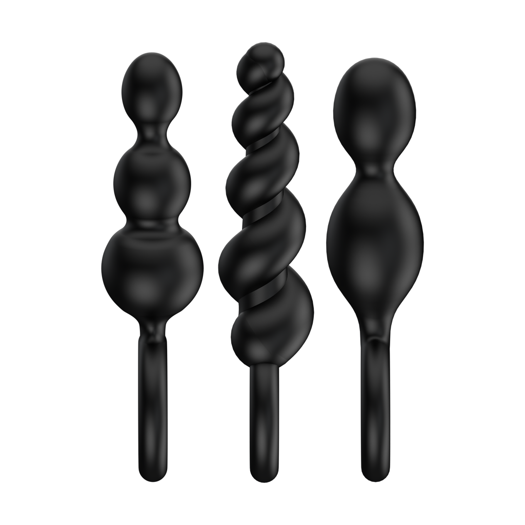 Satisfyer - Trio Plugs - Noir