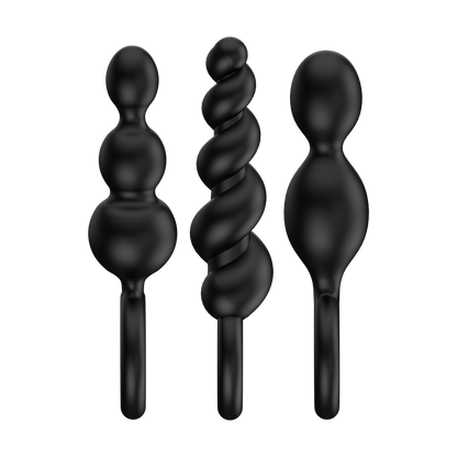 Satisfyer - Trio Plugs - Noir