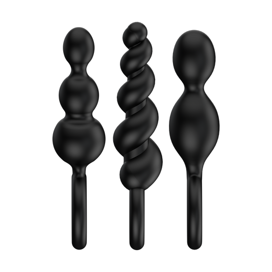 Satisfyer - Trio Plugs - Noir