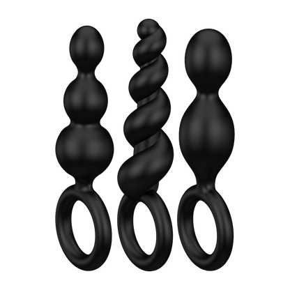 Satisfyer - Trio Plugs - Noir