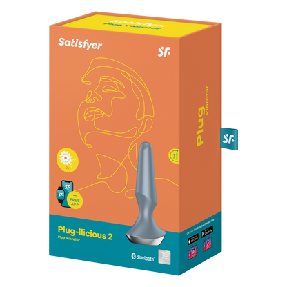 Satisfyer - Plug-ilicious 2 - Argent