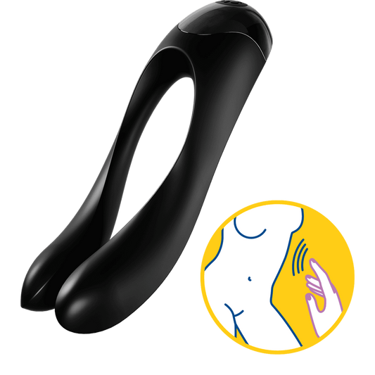 Satisfyer Candy Cane - Noir