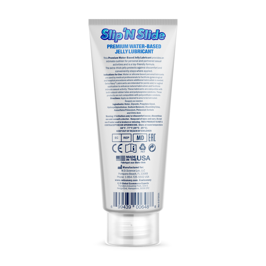 Swiss Navy - Slip 'N Slide - Lubrifiant en Gelée - 2 oz