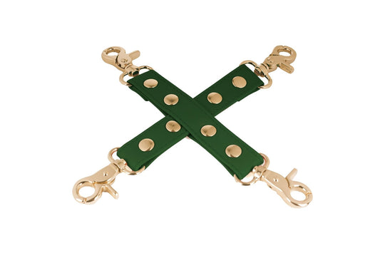 Spartacus - Attache Hog Tie - Vert/Or