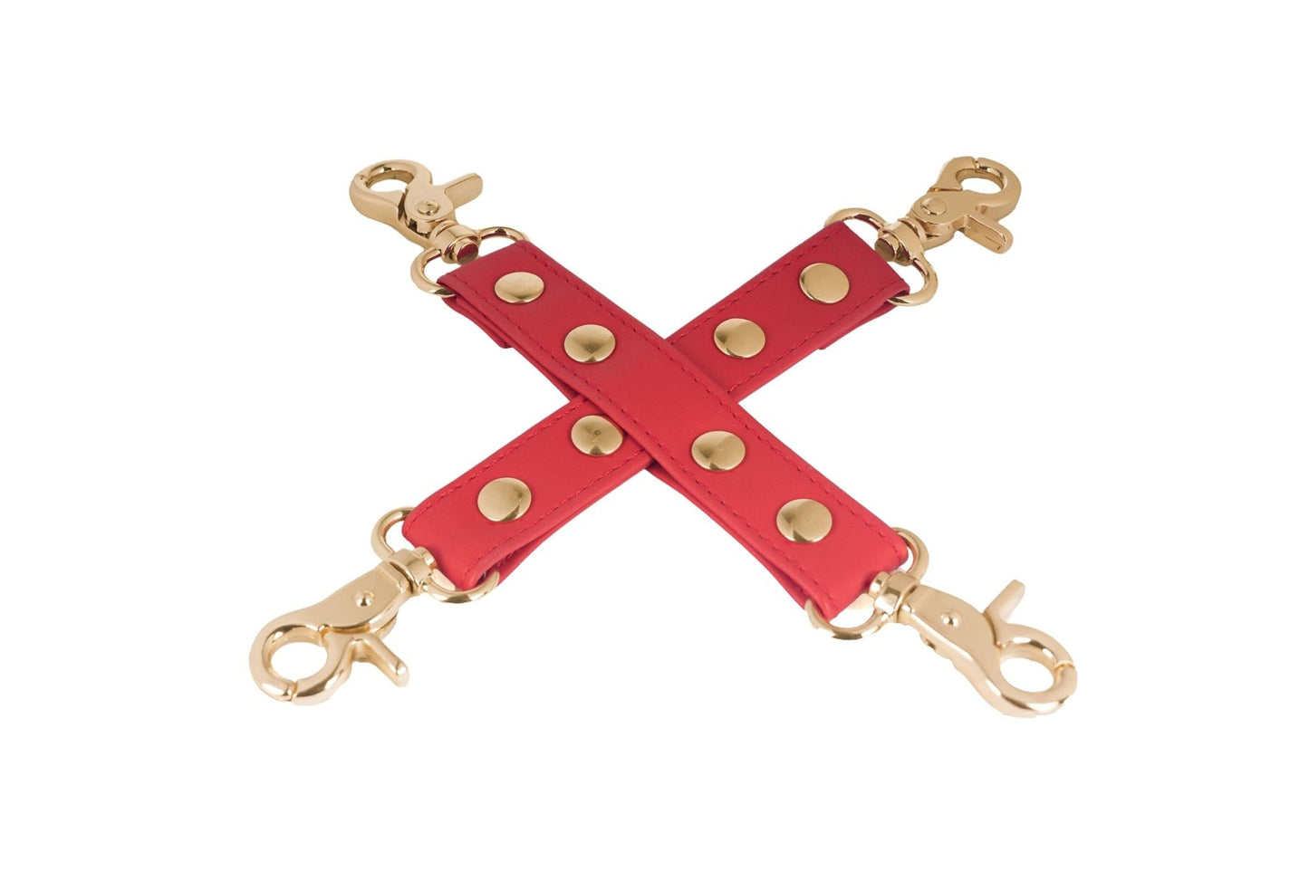 Spartacus - Attache Hog Tie - Rouge/Or