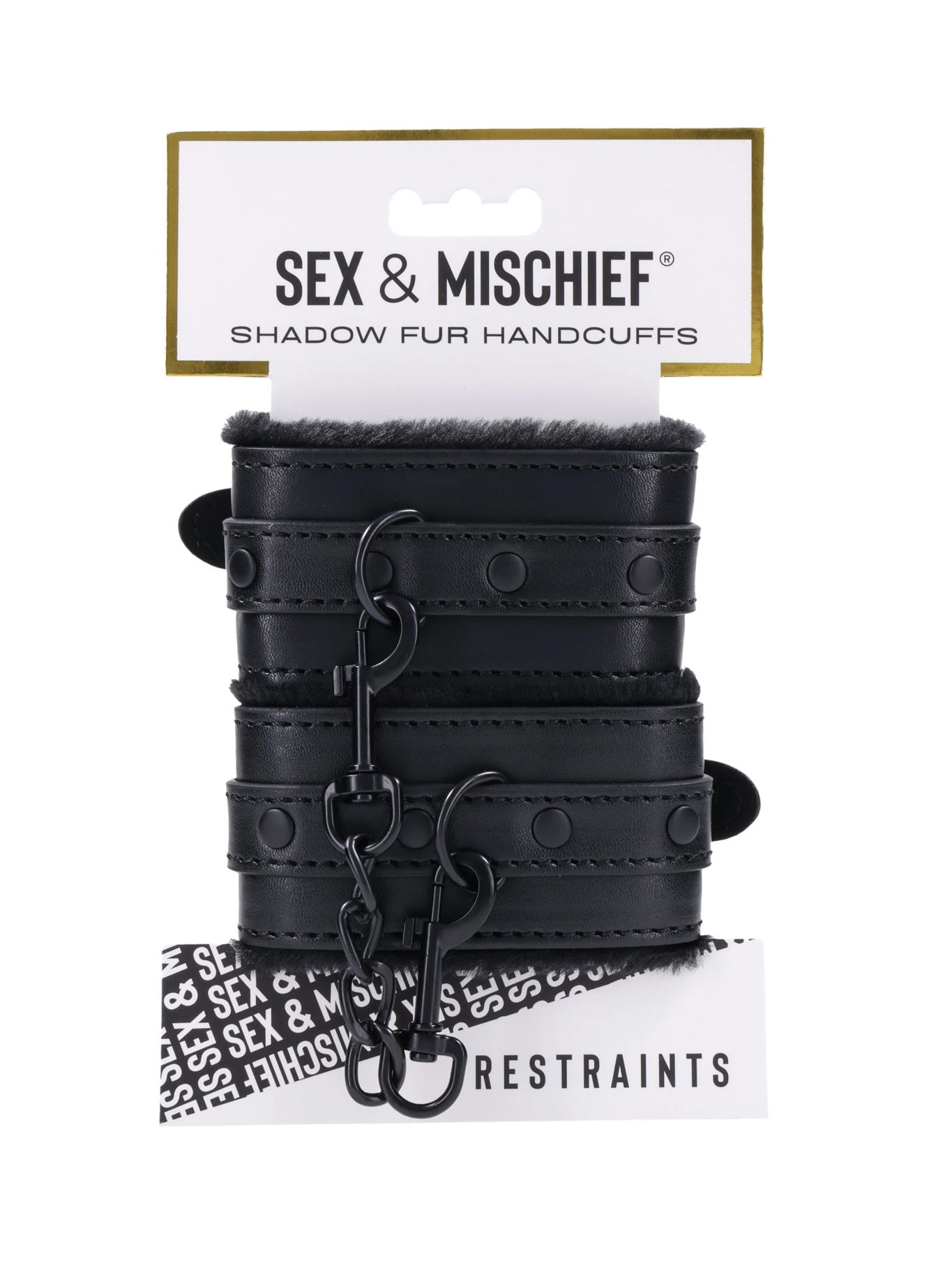 S&M - Shadow Fur Handcuffs